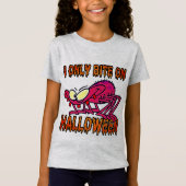 ハロウィンにかみつかるだけだ Tシャツ (正面)