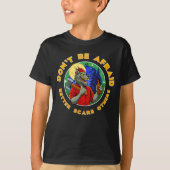 ハロウィンにぴったりなイタズラ好きなワーウルフの画像 Tシャツ (正面)