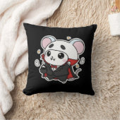 ハロウィンにぴったりな可愛い小さなねずみ クッション (ブランケット)