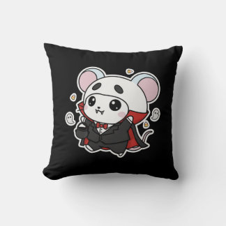 ハロウィンにぴったりな可愛い小さなねずみ クッション