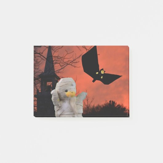 ハロウィンにぴったりな楽しいデザイン ポストイット (正面)