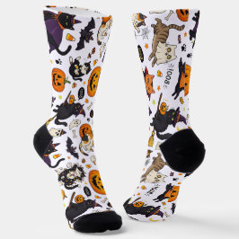 ハロウィンにぴったりな猫の靴下 ソックス