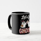 ハロウィンにぴったりな「レッツゴーグールズ」 マグカップ (正面左)