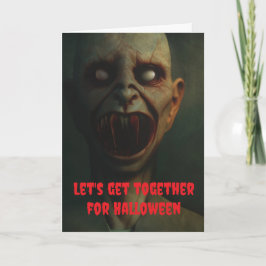 ハロウィンにみんなで集まろう。 カード