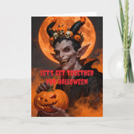ハロウィンにみんなで集まろう。 カード