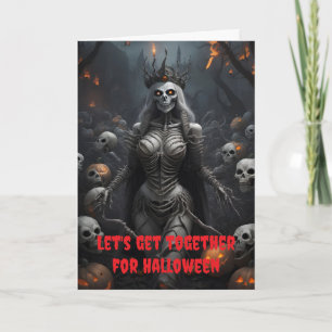ハロウィンにみんなで集まろう。 カード