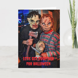 ハロウィンにみんなで集まろう。 カード