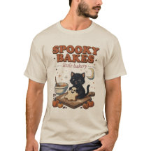 ハロウィンにゃんこTシャツ スプーキー・ベイクス