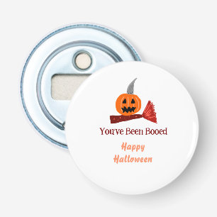 ハロウィンにブーされました パンプキンほうき 栓抜き