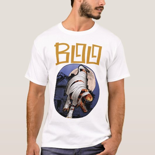 ハロウィンにブー Tシャツ (正面)