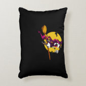 ハロウィンに乗る魔法のユニコーンの魔女 アクセントクッション (正面(垂直))