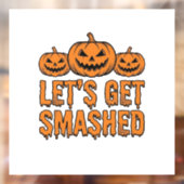 ハロウィンに乾杯!パンプキン ウィンドウサイン (シート2)