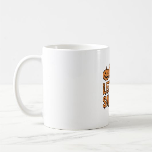 ハロウィンに乾杯！パンプキン コーヒーマグカップ (左)