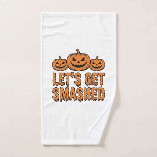 ハロウィンに乾杯!パンプキン ハンドタオル (ハンドタオル)