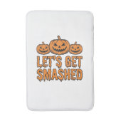 ハロウィンに乾杯!パンプキン バスマット (正面縦)