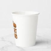 ハロウィンに乾杯！パンプキン 紙コップ (左)