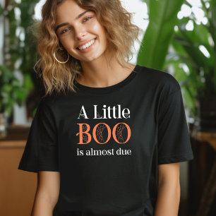 ハロウィンに小さな赤ちゃんがやってくる Tシャツ