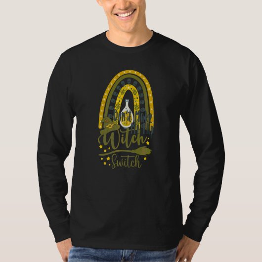 ハロウィンに私の魔女スイッチを押すな 2 Tシャツ (正面)