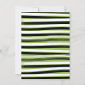 ハロウィンに赤ちゃんが誕生！キュートなゴーストのシャワープレゼント 招待状 (裏面)