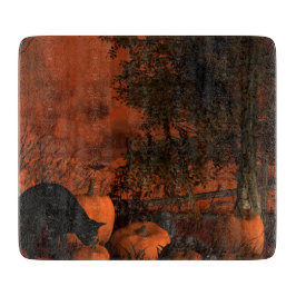 ハロウィンに近づく カッティングボード