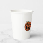 ハロウィンのあったかデザイン 紙コップ (右)