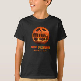 ハロウィンのおばけかぼちゃ一家Tシャツ Tシャツ