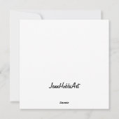 ハロウィンのおばけカード シーズンカード (裏面)