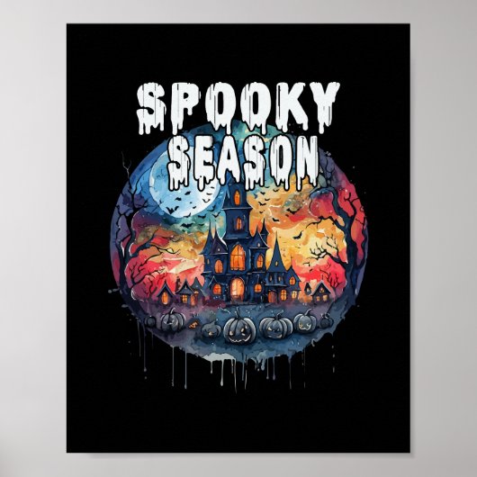 ハロウィンのおばけシーズン ポスター (正面)