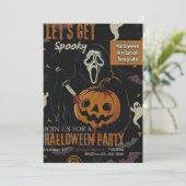 ハロウィンのおばけパーティーに参加しよう 招待状 (スタンド正面)