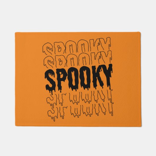 ハロウィンのおばけ ドアマット (正面)