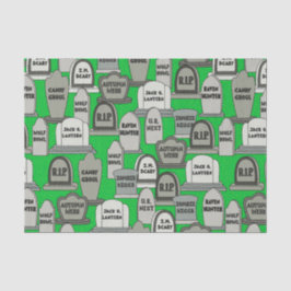 ハロウィンのおもしろいな墓石 薄葉紙