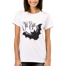 ハロウィンのおもしろいな衣裳の古いこうもり