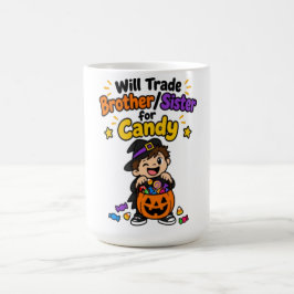 ハロウィンのお兄ちゃんお姉ちゃんは弟妹と交換希望 コーヒーマグカップ