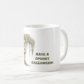 ハロウィンのお化けの木 コーヒーマグカップ (正面右)