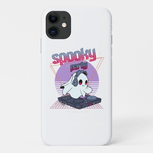 ハロウィンのお化けパーティー Case-Mate iPhoneケース (裏面)