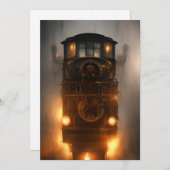 ハロウィンのお化け列車 シーズンカード (正面/裏面)