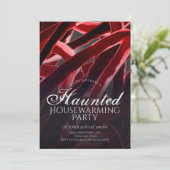 ハロウィンのお化け屋敷パーティーのお誘い 招待状 (スタンド正面)