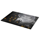 ハロウィンのお化け屋敷 カッティングボード (角)