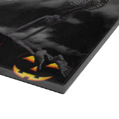 ハロウィンのお化け屋敷 カッティングボード (角)