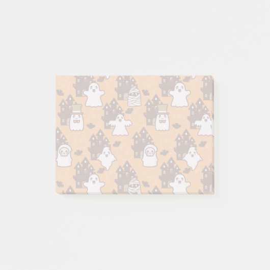 ハロウィンのお化け屋敷 ポストイット (正面)