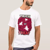 ハロウィンのお化け Tシャツ (正面)