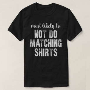 ハロウィンのお揃いTシャツを着ない可能性が最も高い Tシャツ