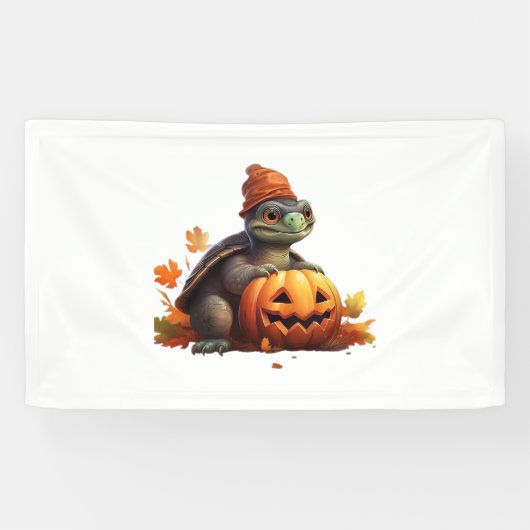 ハロウィンのお祝い - おもしろハロウィン定番Tシャツ 横断幕 (横)