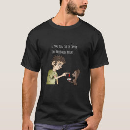 ハロウィンのお菓子がなくなった Tシャツ
