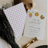 ハロウィンのお菓子だけのパーティー招待状 招待状