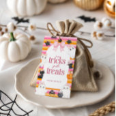 ハロウィンのお菓子のお礼タグ 子供用 ギフトタグ