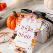 ハロウィンのお菓子のお礼タグ 子供用 ギフトタグ
