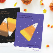 ハロウィンのお菓子のカボチャの秋のカード シーズンカード