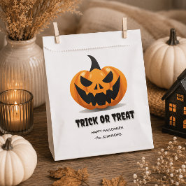 ハロウィンのお菓子の袋 – オーダーメイドのジャックオーランタン フェイバーバッグ