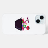 ハロウィンのお菓子の魔法使いの釜 Case-Mate iPhoneケース (裏面 (横))